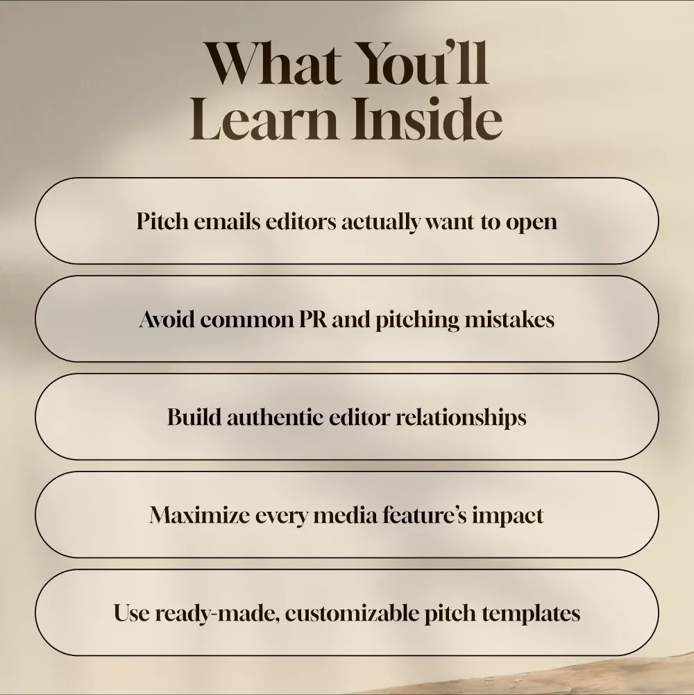 Insider’s Guide to Pitching Your Brand to Magazines | Digital PR Guide for Entrepreneurs, Small Business Owners & Creatives | Magazine Pitching Checklist & eBook