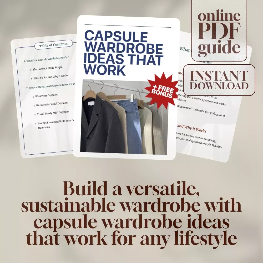 Capsule Wardrobe Ideas That Work: A Comprehensive Guide to Building Your Perfect Capsule Wardrobe