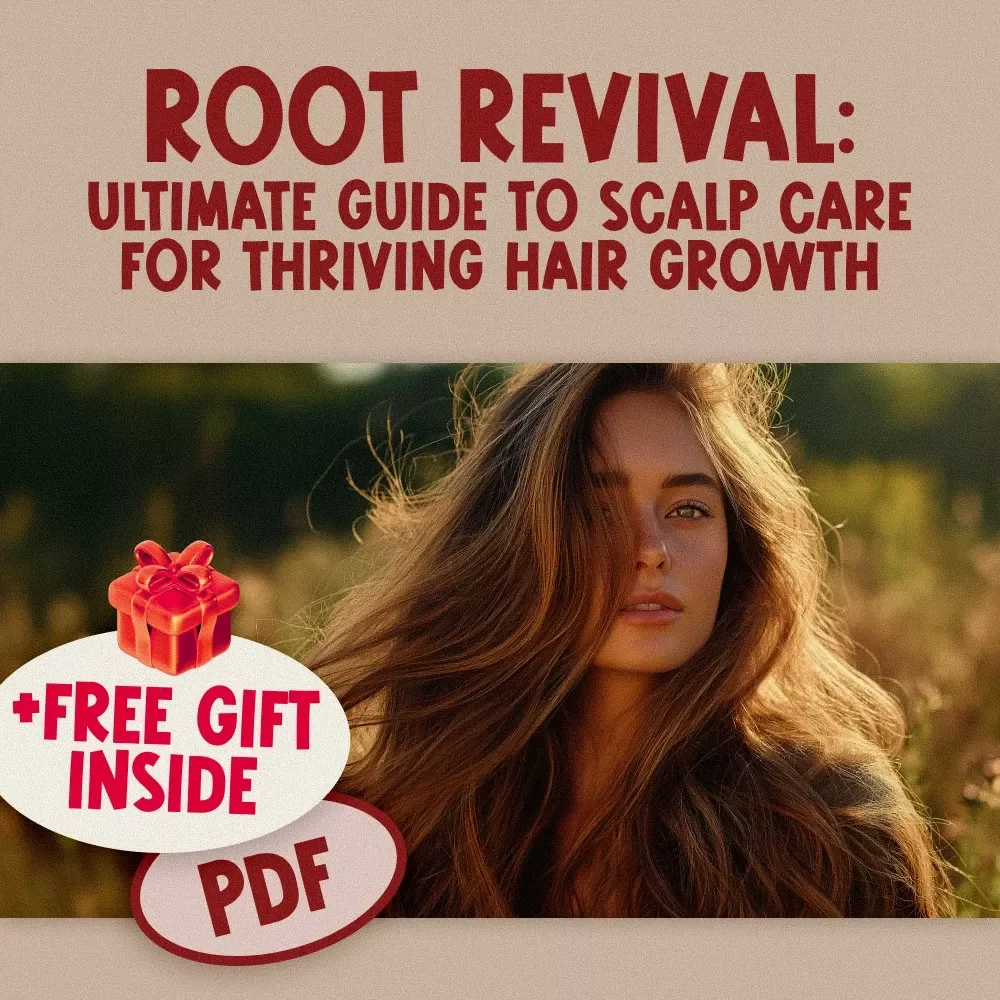 Root Revival: Your Ultimate Guide to Scalp Care for Thriving Hair Growth | Digital Download eBook for Scalp Health & Hair Growth Routine