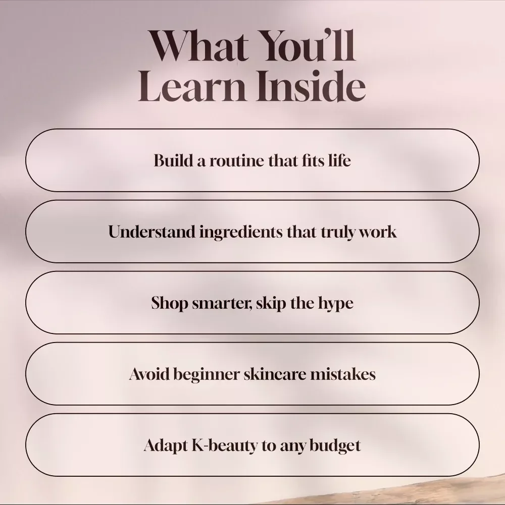 Unlocking the Glow of K-Beauty – Your Simple Journey to Radiant Skin | K-Beauty Guide | Korean Skincare eBook | K-Beauty Checklist Digital Download
