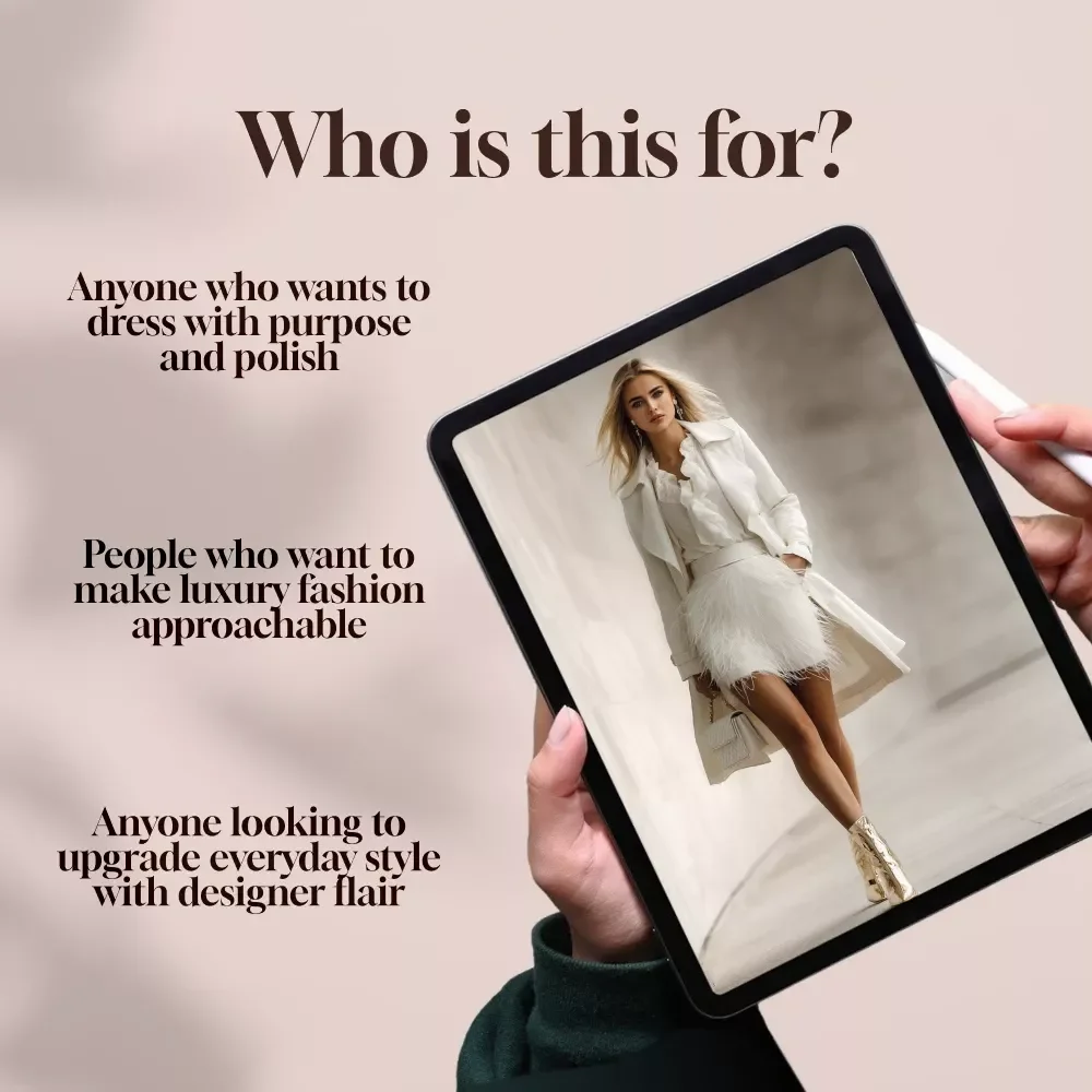 Luxury Fashion Lookbook: Outfit Ideas for Every Occasion | Digital Guide for Capsule Wardrobe, High-End Style & Luxury Outfit Ideas