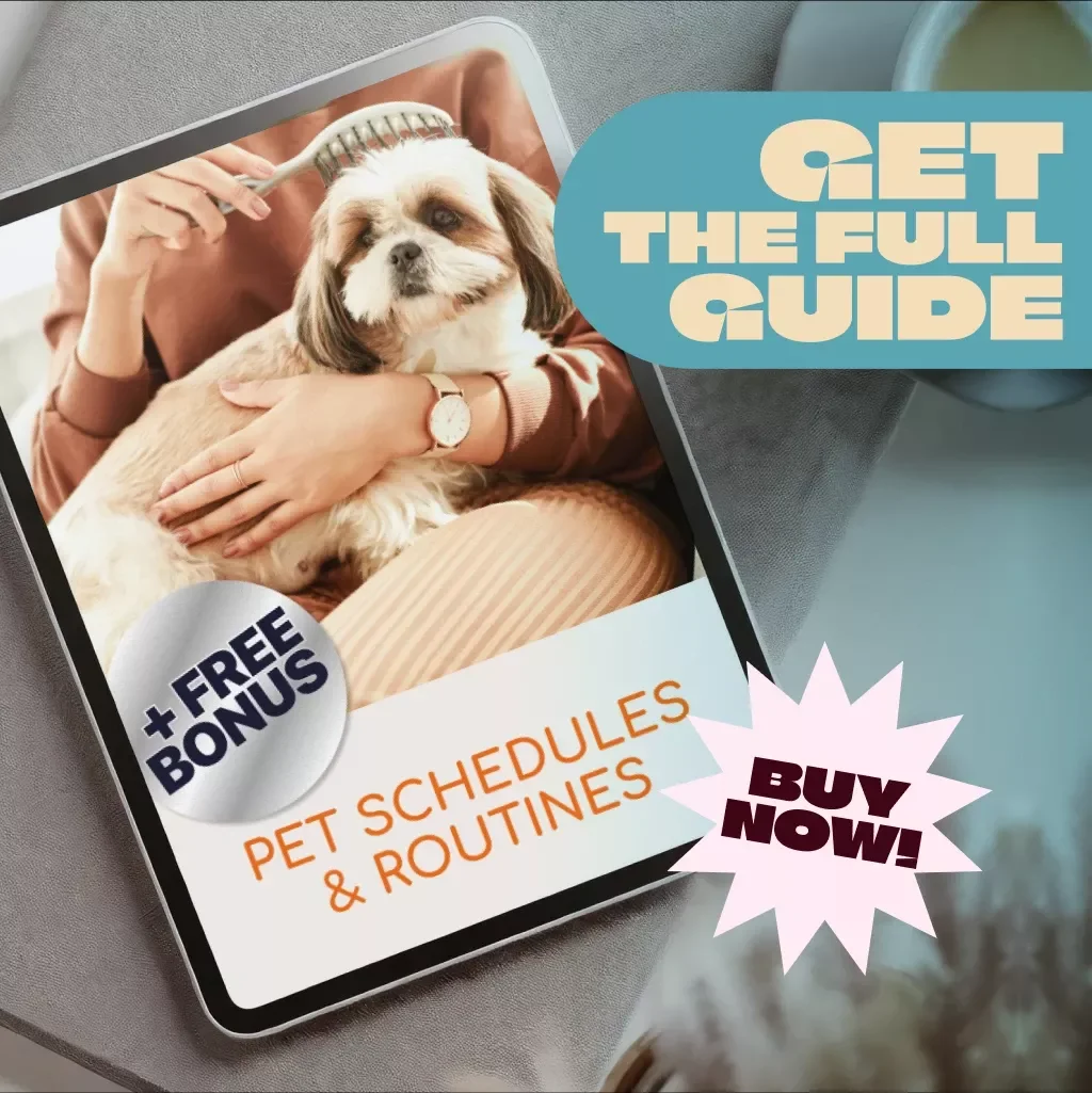 Pet Schedules & Routines Guide | Daily Pet Care Planner | Dog & Cat Routine Schedule | Pet Owner eBook | Digital Download