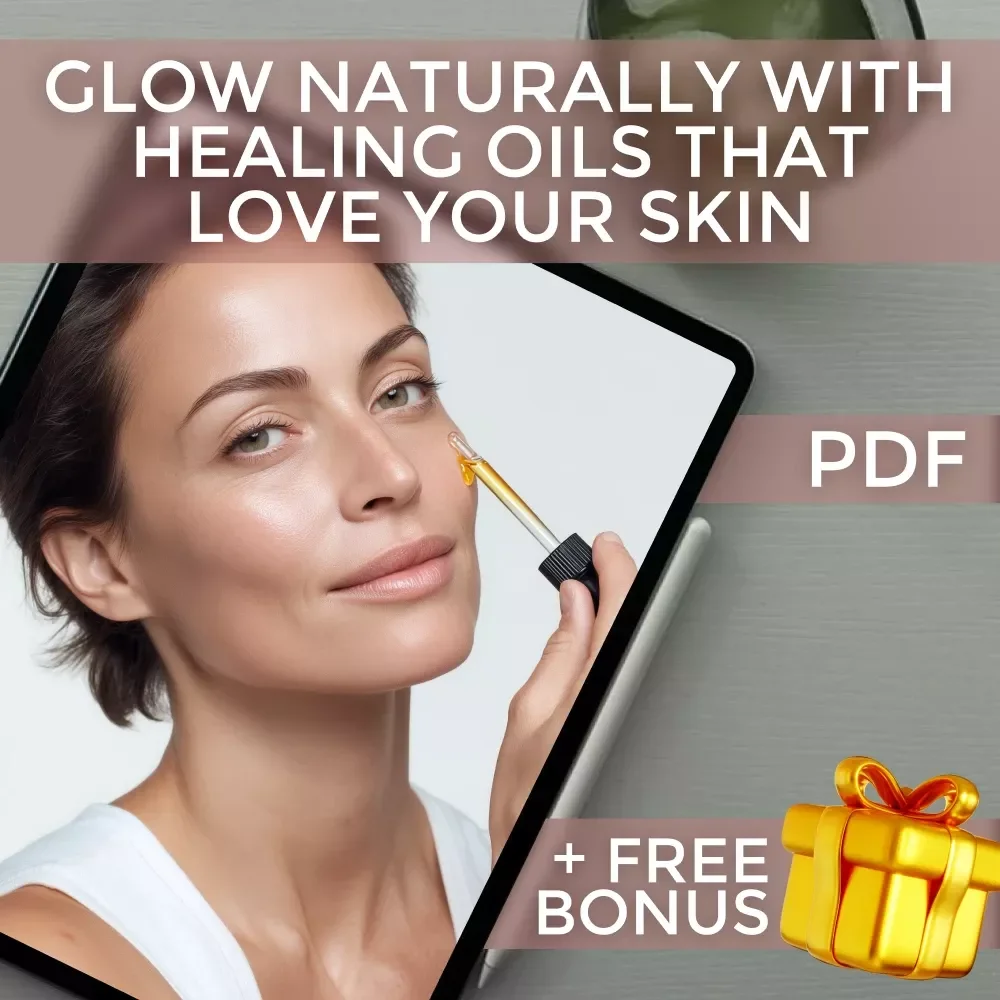 Glow Naturally with Healing Oils That Love Your Skin | Digital Guide for Healing Oils for Skin | Skincare eBook, Natural Beauty Checklist