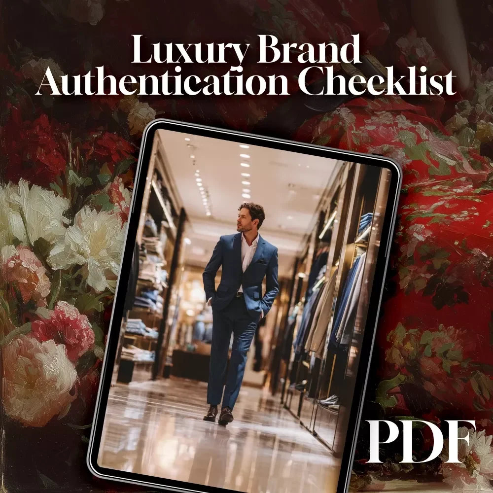 Luxury Brand Authentication Checklist | Digital Download | Designer Bag Guide | Counterfeit Spotting | Resale Prep | Luxury Item Verification Tool