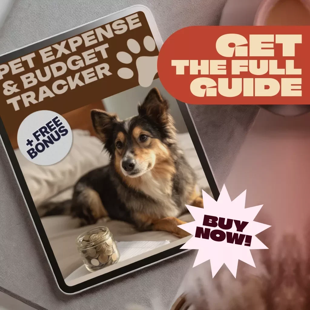 Pet Expense & Budget Tracker Guide | Digital Download Budgeting Guide for Pet Owners | eBook + Checklist | Pet Financial Planner PDF