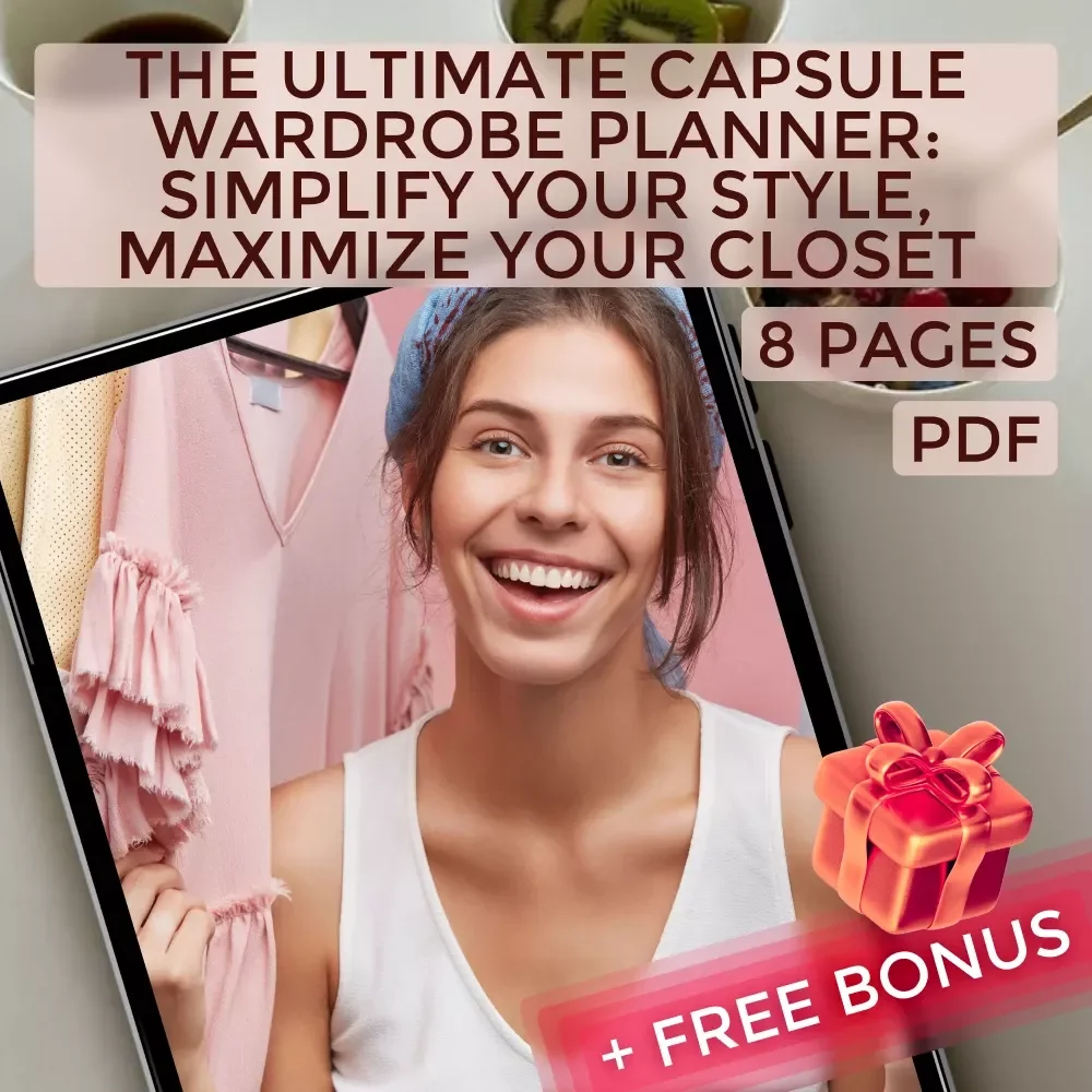 The Ultimate Capsule Wardrobe Planner: Simplify Your Style, Maximize Your Closet | Capsule Wardrobe Planner Guide for Minimalist Fashion & Closet Organization