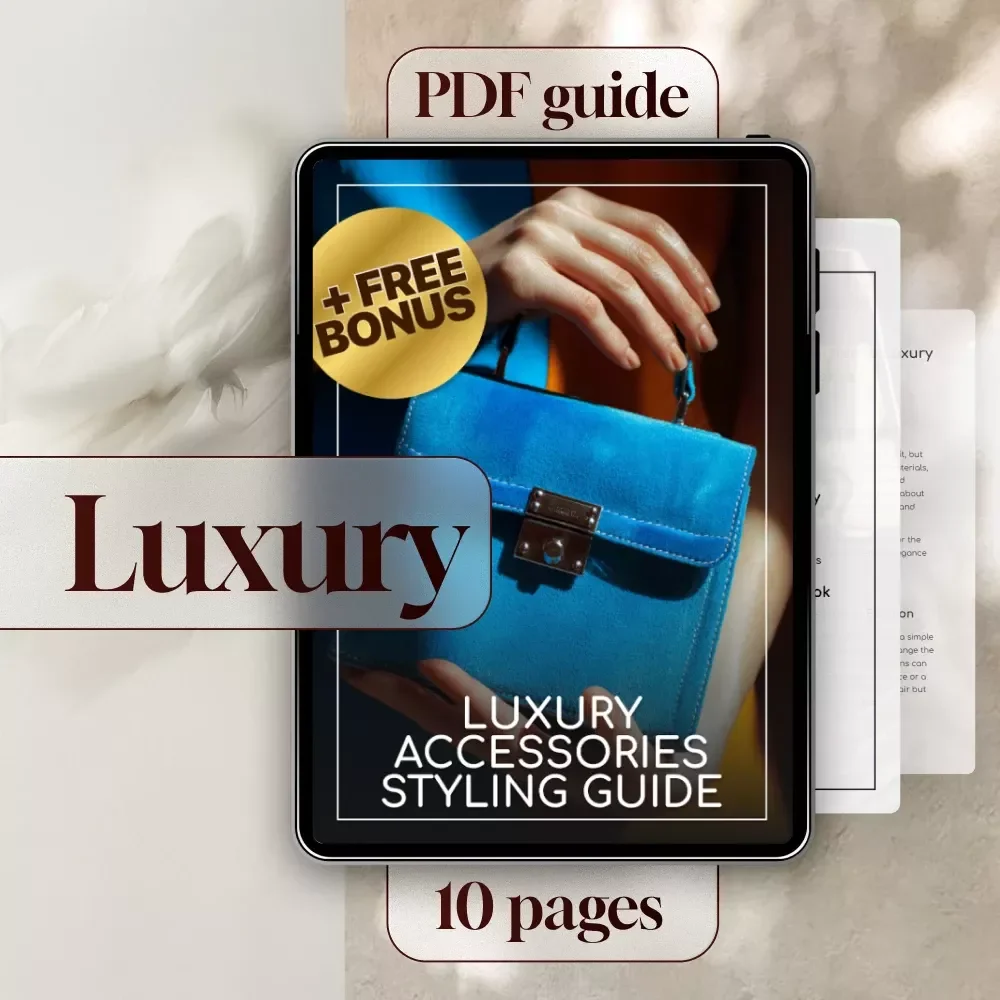 Luxury Accessories Styling Guide | Digital Fashion Guide for Personal Style, Mix & Match Tips, Wardrobe Planning & Seasonal Looks