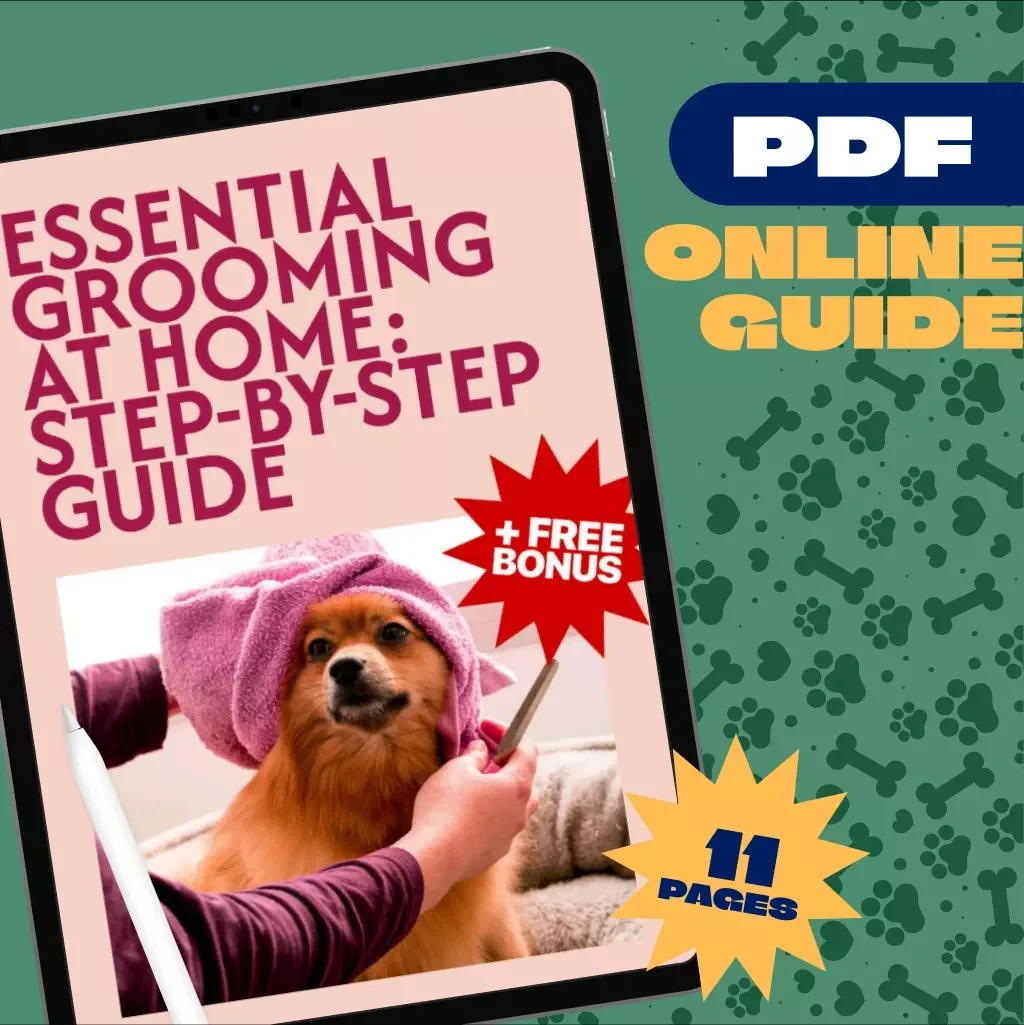 Essential Grooming at Home: Step-by-Step Guide | Pet Grooming eBook | DIY Pet Care Checklist | Dog & Cat Grooming PDF Download