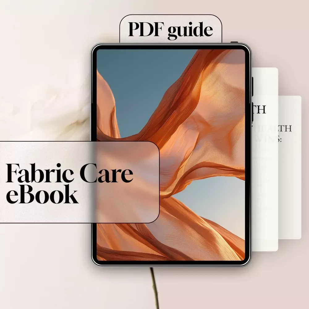 Ultimate Guide to Caring for Silk, Cashmere, and Leather | Fabric Care eBook, Digital Download, Fabric Cleaning Checklist, Textile Maintenance Guide