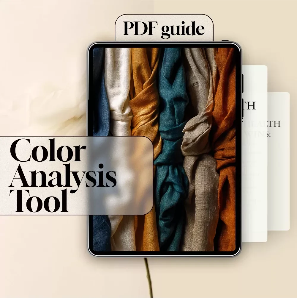 Color Analysis Tool for High-End Looks | Luxury Styling eBook, Seasonal Color Theory Guide, Personal Palette Checklist, Digital Download for Stylish Wardrobes