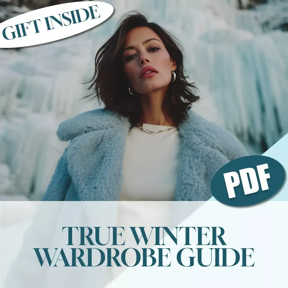 True Winter Wardrobe: Mastering Your Cool, Crisp Color Palette | True Winter Color Palette Clothes Guide PDF | Seasonal Wardrobe Digital Download
