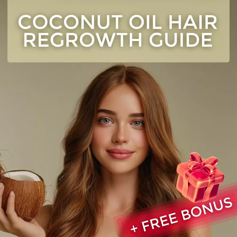 Grow Back the Glow: The Coconut Oil Hair Regrowth Guide | Digital Download | Coconut Oil for Hair Regrowth eBook, Hair Care Guide, Natural Hair Growth