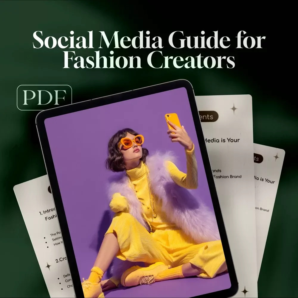 Building Your Personal Fashion Brand on Social Media | Social Media Guide for Fashion Creators, Digital Download eBook, Fashion Branding Checklist