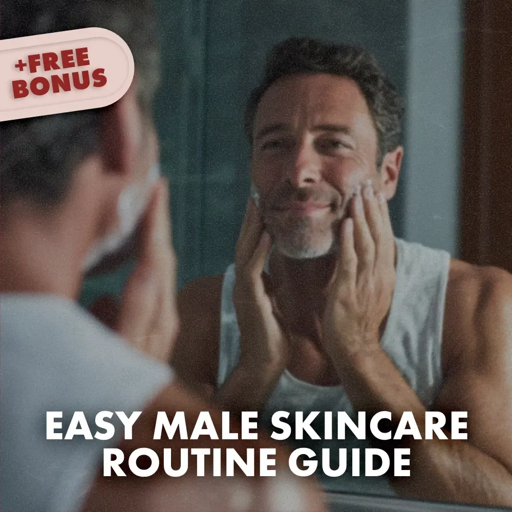 Fresh Face Forward – A Simple Skincare Routine for Guys Who Want Results | Easy Male Skincare Routine Guide | Digital Download eBook Checklist for Men
