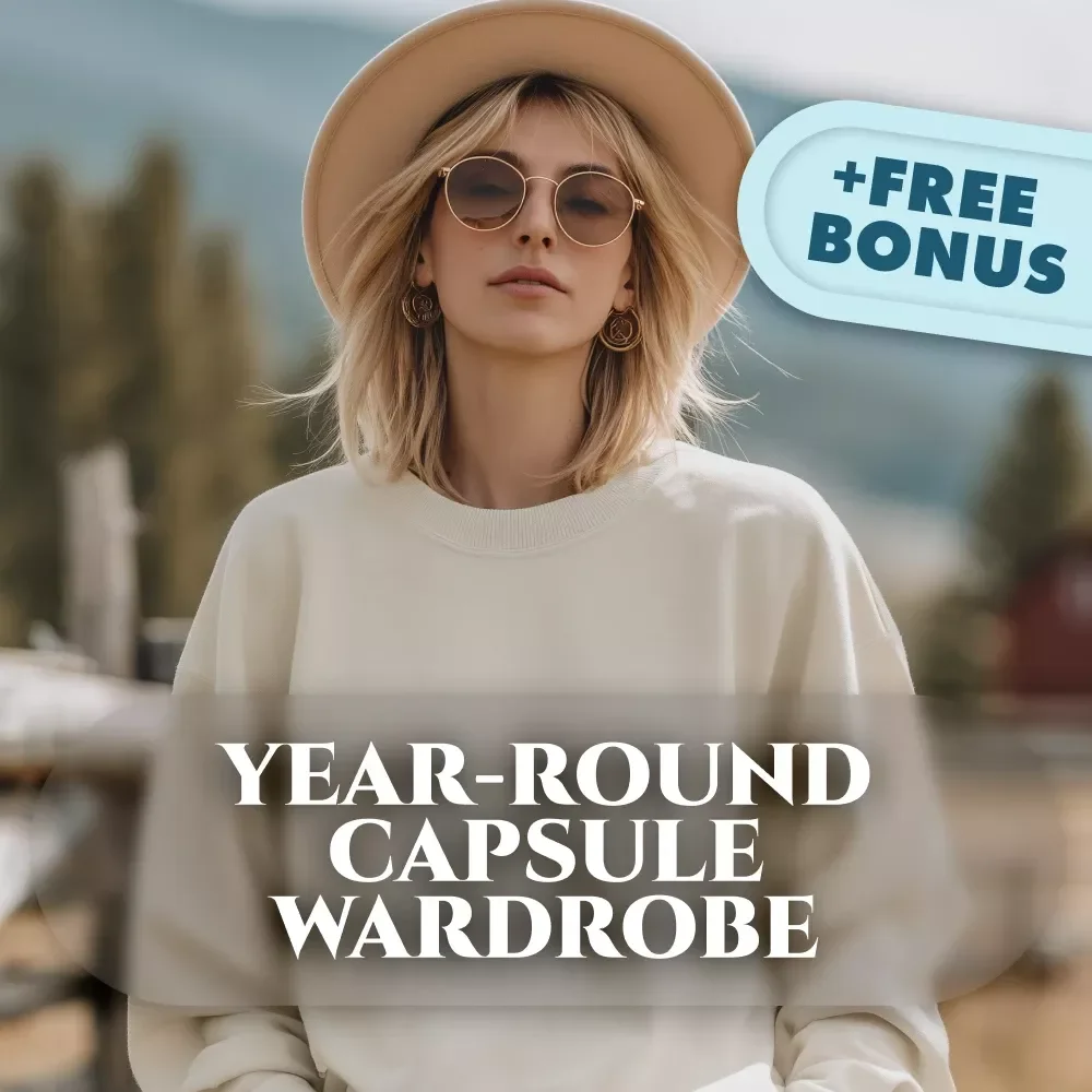The Ultimate Year-Round Capsule Wardrobe: Simplify Your Style Every Season | Capsule Wardrobe Year Round Guide, Minimalist Fashion Ebook, Digital Download