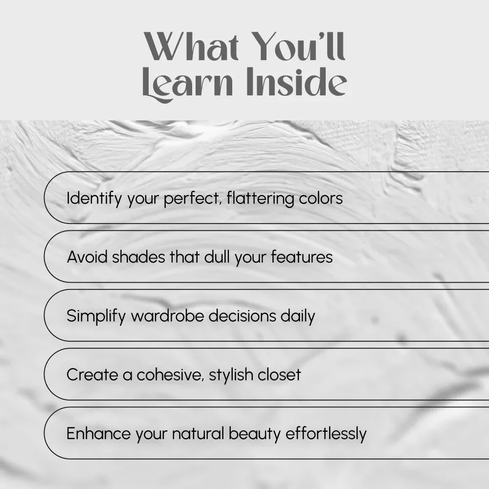 A Guide to Soft Winter Color Analysis | Digital Download for Personal Color Analysis, Wardrobe Planning & Style Transformation
