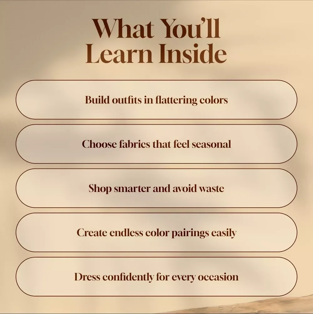 Cool, Calm & Chic: Dressing for Autumn in Your Perfect Palette | Cool Autumn Color Palette Clothes Guide for Seasonal Style