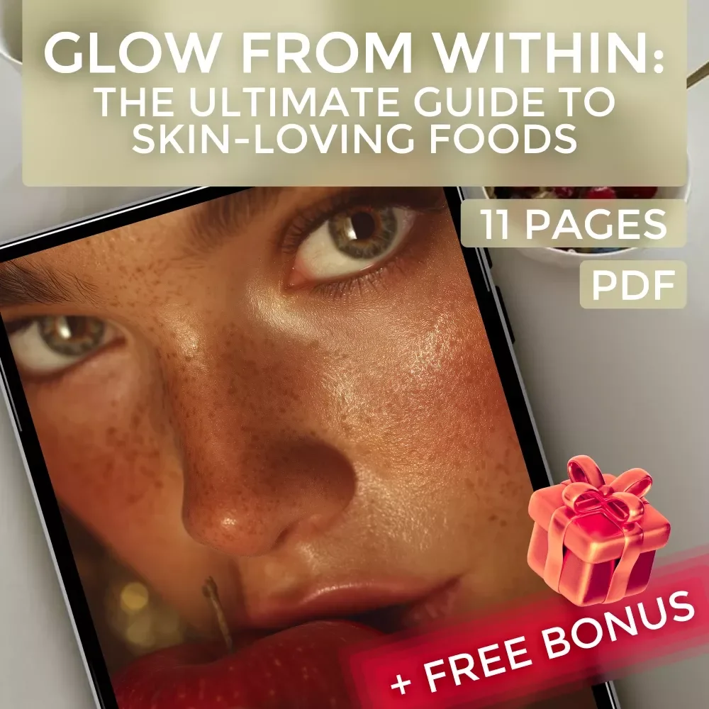 Glow from Within: The Ultimate Guide to Skin-Loving Foods | Healthy Foods for Your Skin | Radiant Skin eBook Guide | Digital Download