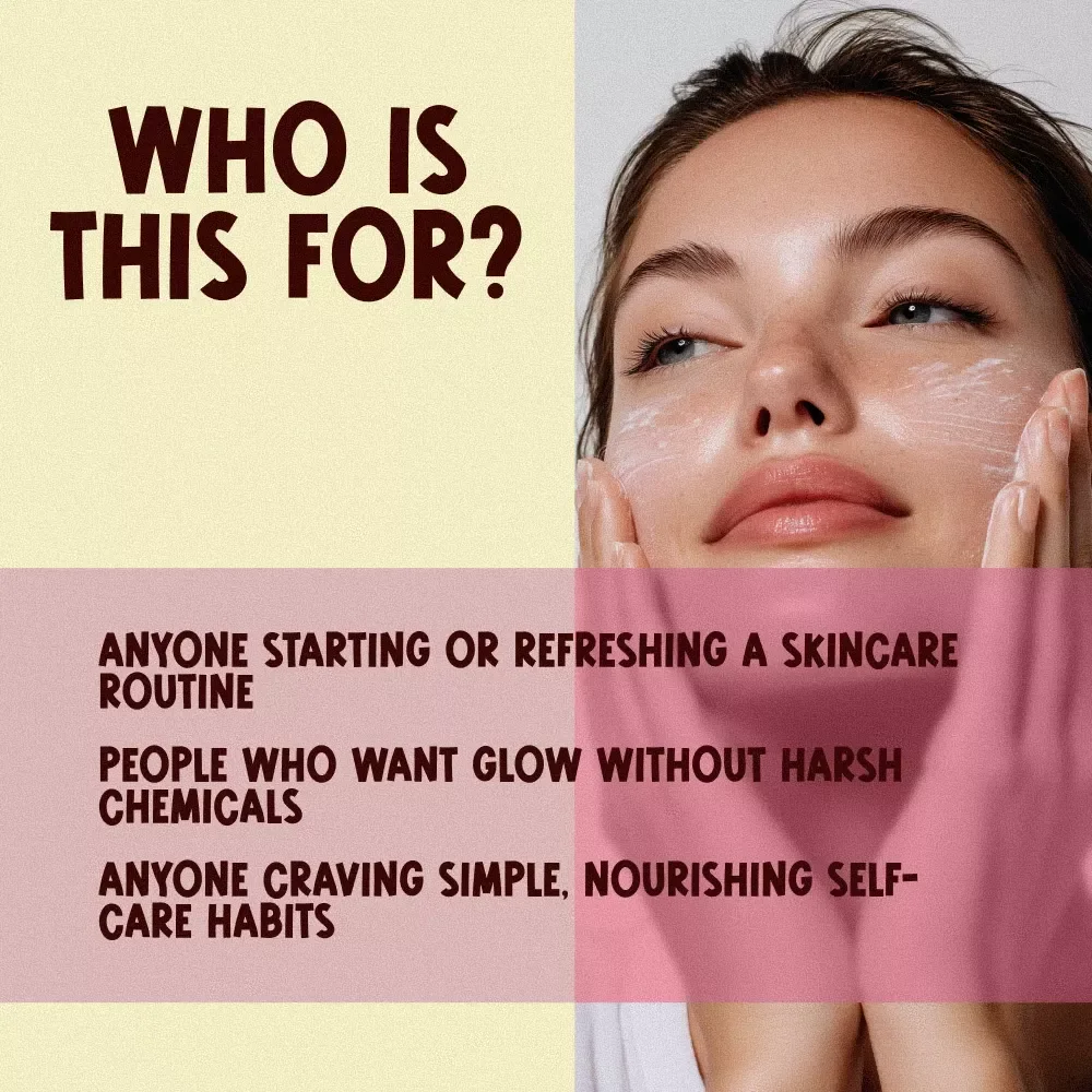 The Glow List: Healthy Natural Skincare Routine Checklist | Digital Download for Glowing Skin | Self-Care Skincare Guide & Printable