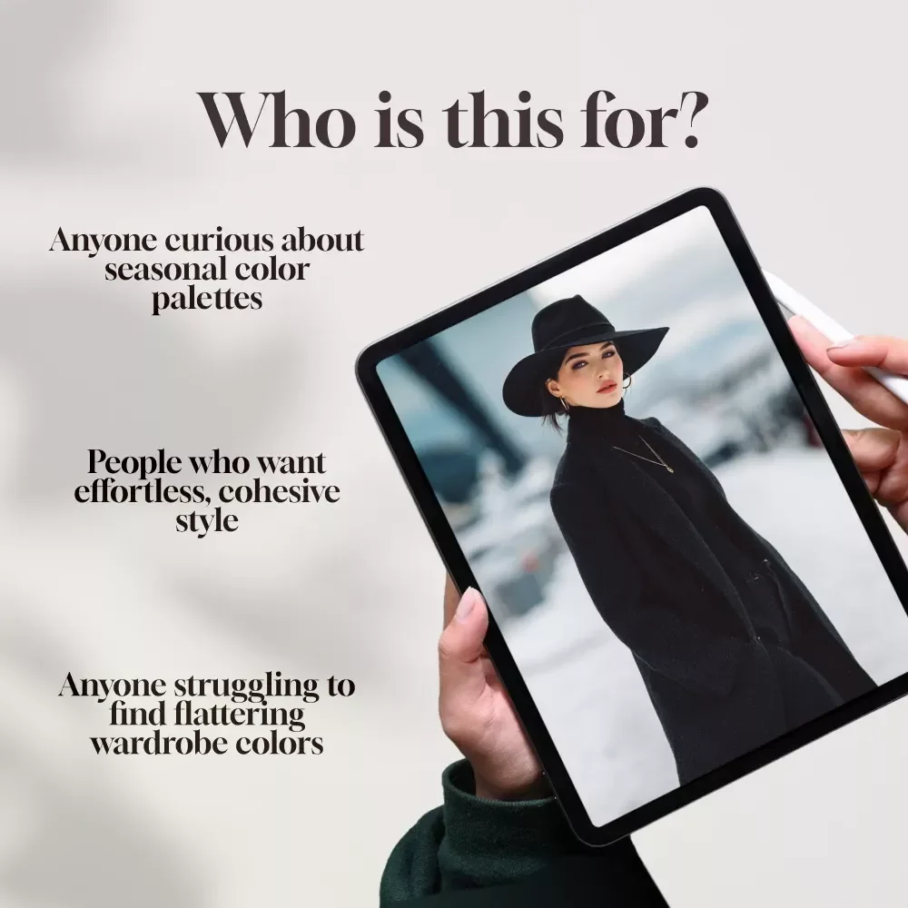 Mastering the Cool Winter Color Palette | Digital Style Guide for Building a Cool Winter Wardrobe, Seasonal Color Analysis, and Fashion Staples