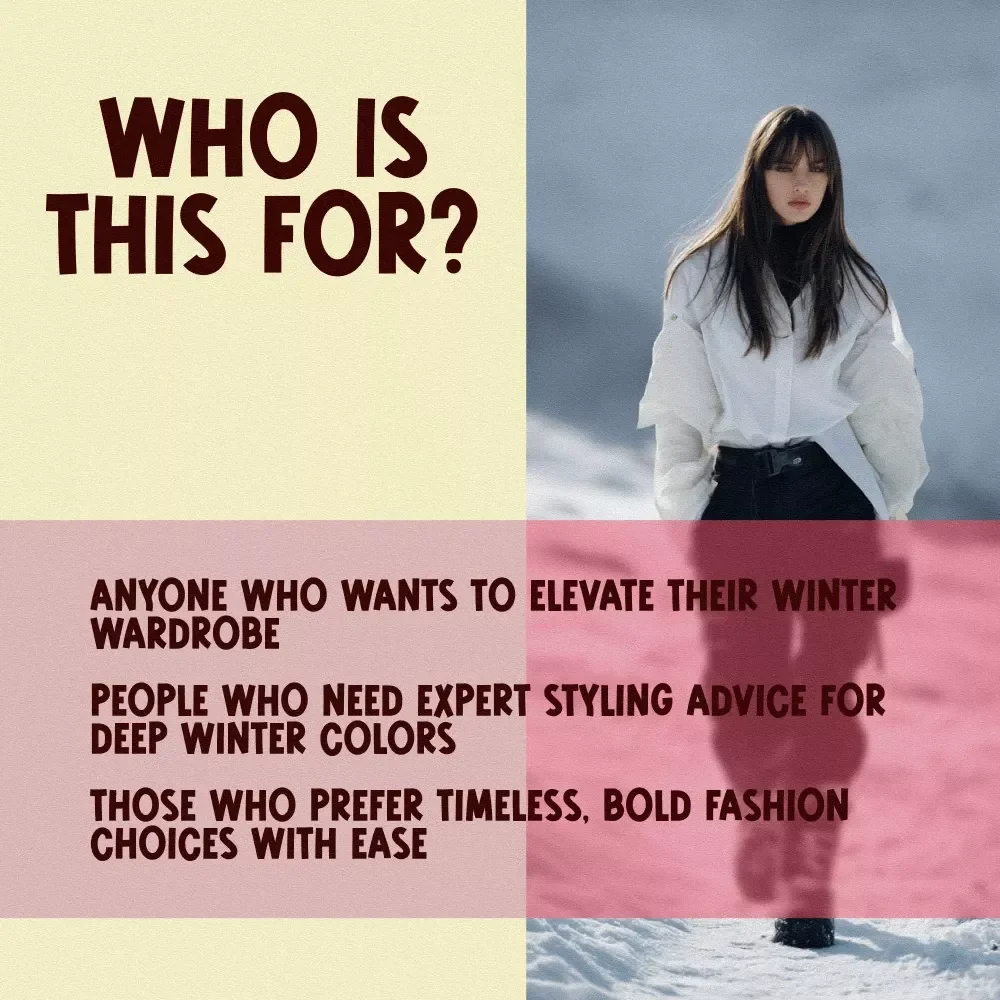 Deep Winter Color Palette Clothing Checklist – Perfect Your Wardrobe with Cool, Vivid Colors