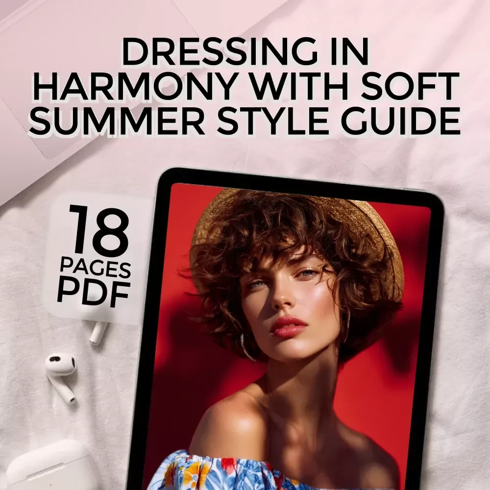 Dressing in Harmony with Soft Summer Style Guide | Digital Download for Soft Summer Color Palette Clothes & Wardrobe Planning