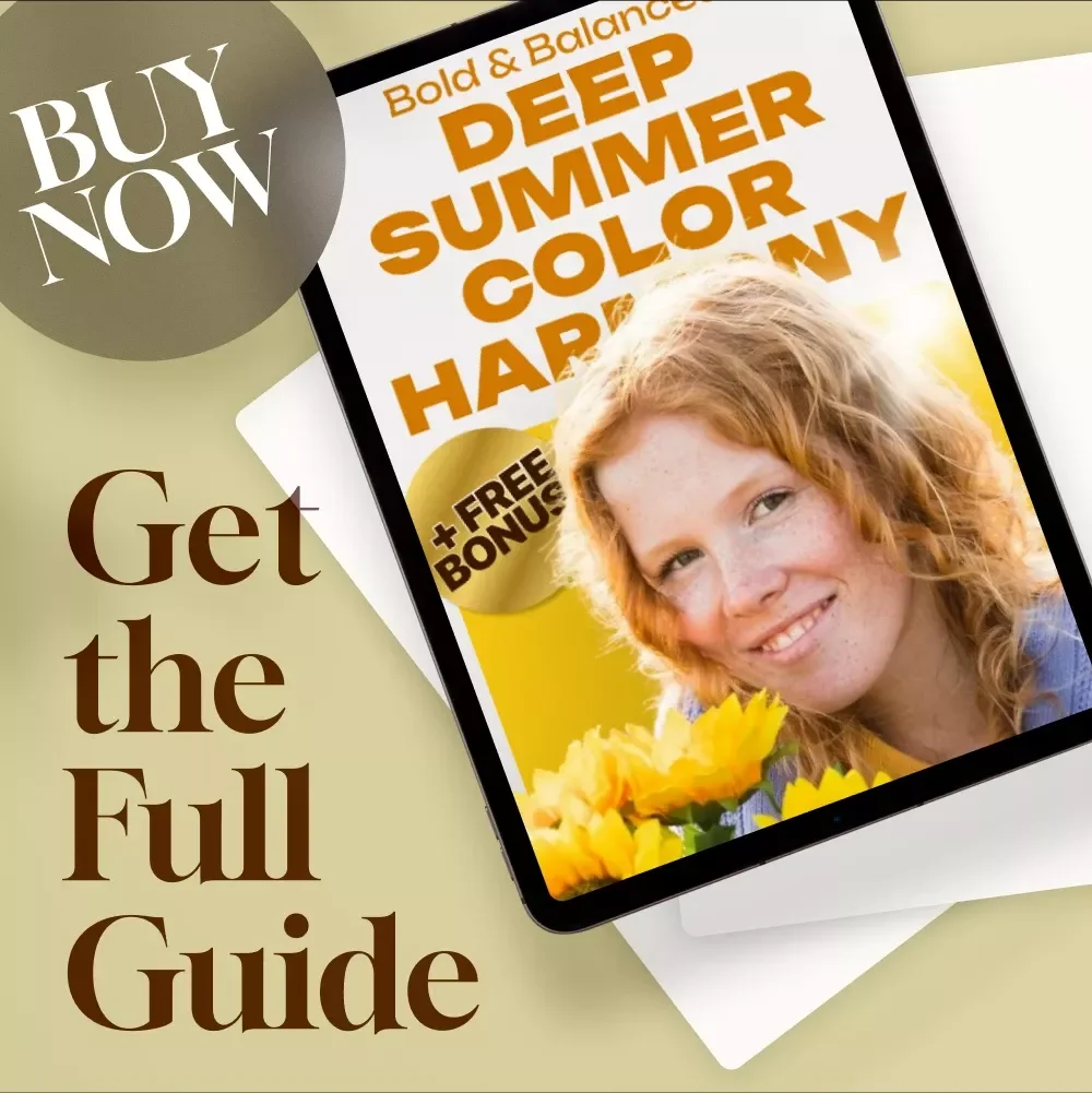 Bold & Balanced: Deep Summer Color Harmony Guide - Discover Your Perfect Deep Summer Palette & Style