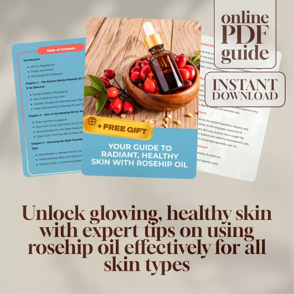 Your Guide to Radiant, Healthy Skin with Rosehip Oil – The Ultimate eBook for Glowing Skin