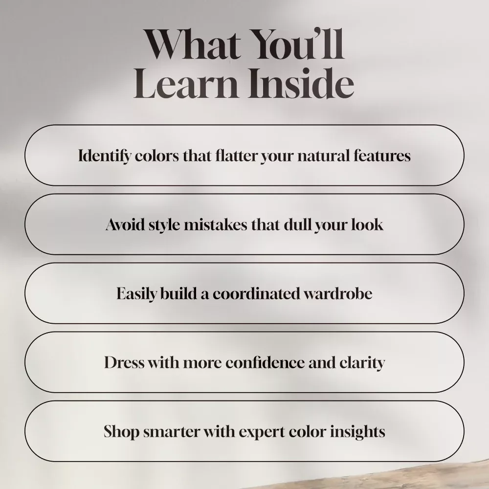 Mastering the Cool Winter Color Palette | Digital Style Guide for Building a Cool Winter Wardrobe, Seasonal Color Analysis, and Fashion Staples
