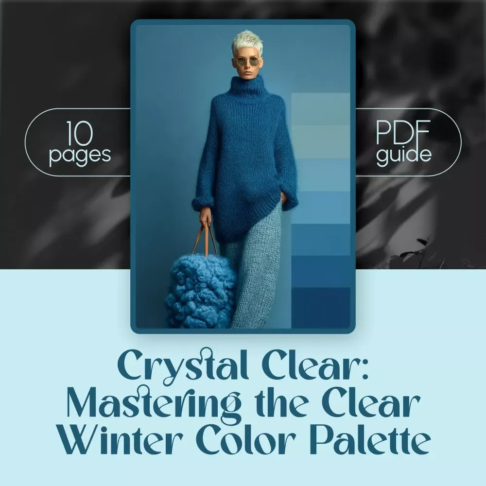Crystal Clear: Mastering the Clear Winter Color Palette Guide - Color Palette for Clear Winter Wardrobe & Style