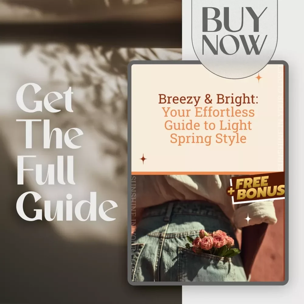 Breezy & Bright: Your Effortless Guide to Light Spring Style | Digital Guide for Light Spring Clothing, Capsule Wardrobe, and Outfit Inspiration