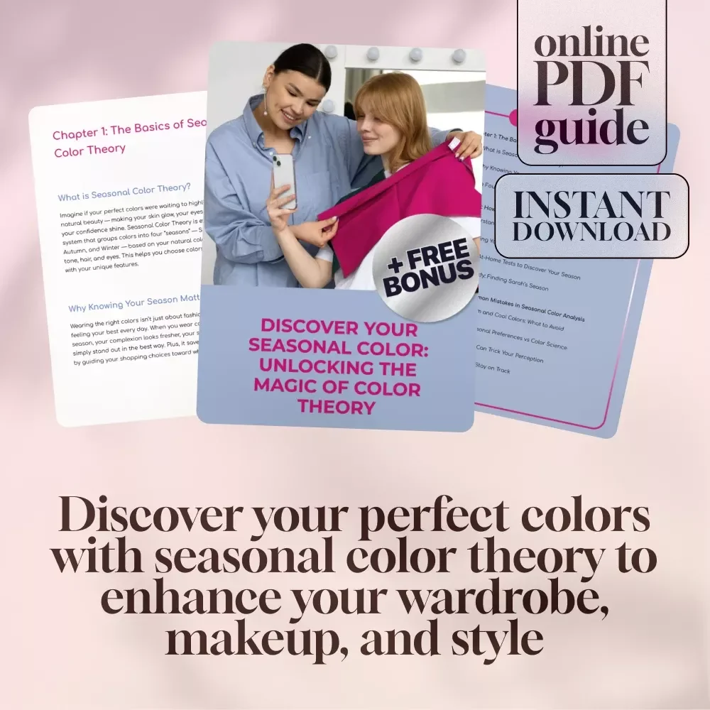 Discover Your Seasonal Color: Unlocking the Magic of Color Theory | What Season Am I Color Theory Guide for Wardrobe, Makeup & Style