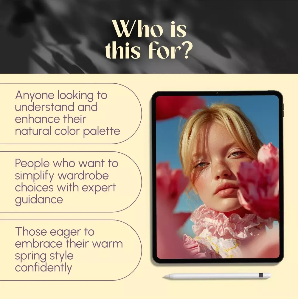 Golden Glow: Your Ultimate Guide to Warm Spring Color Analysis – Discover Your Perfect Colors for a Radiant Look