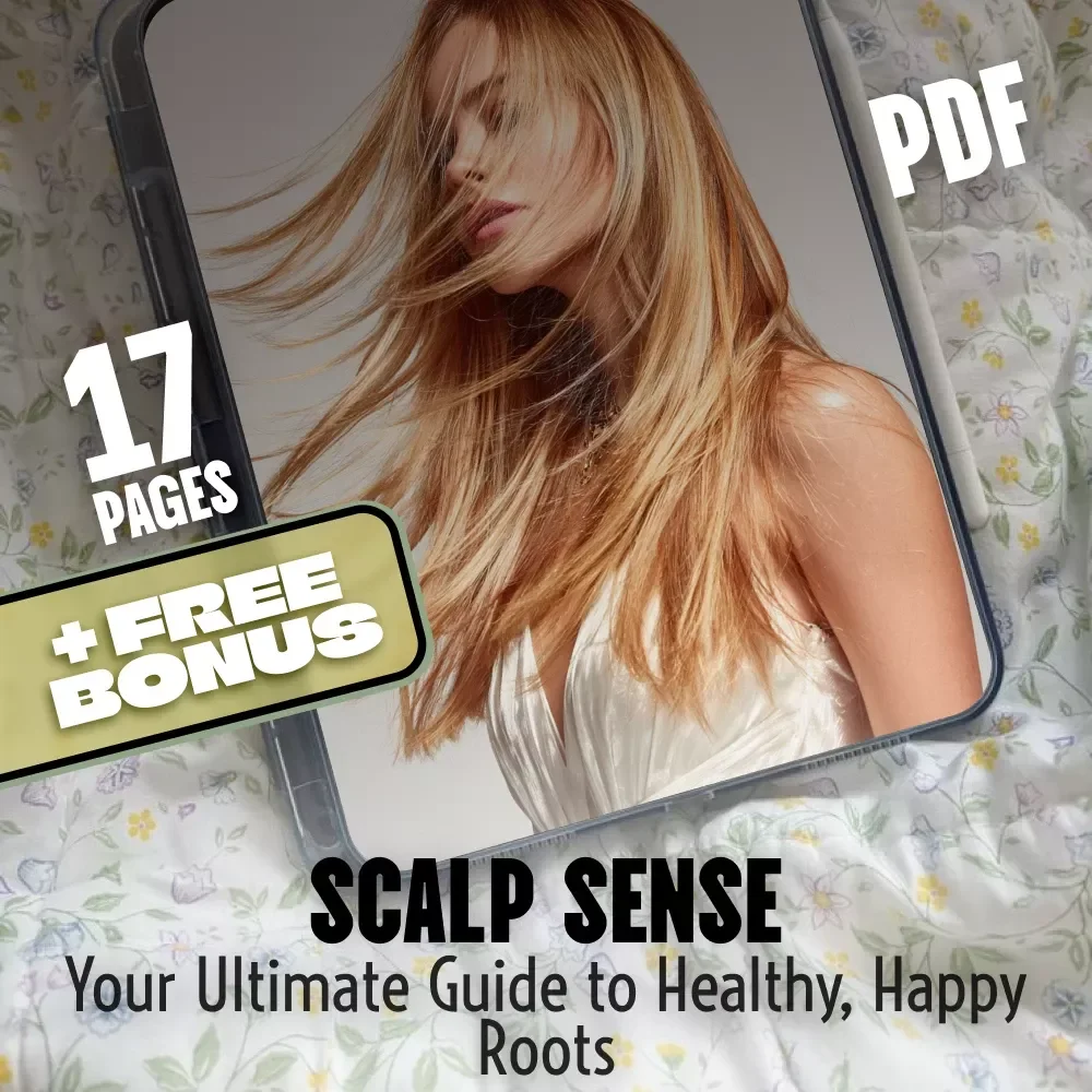 Scalp Sense: Your Ultimate Guide to Healthy, Happy Roots | Scalp Care eBook, Digital Download Guide for Hair Wellness