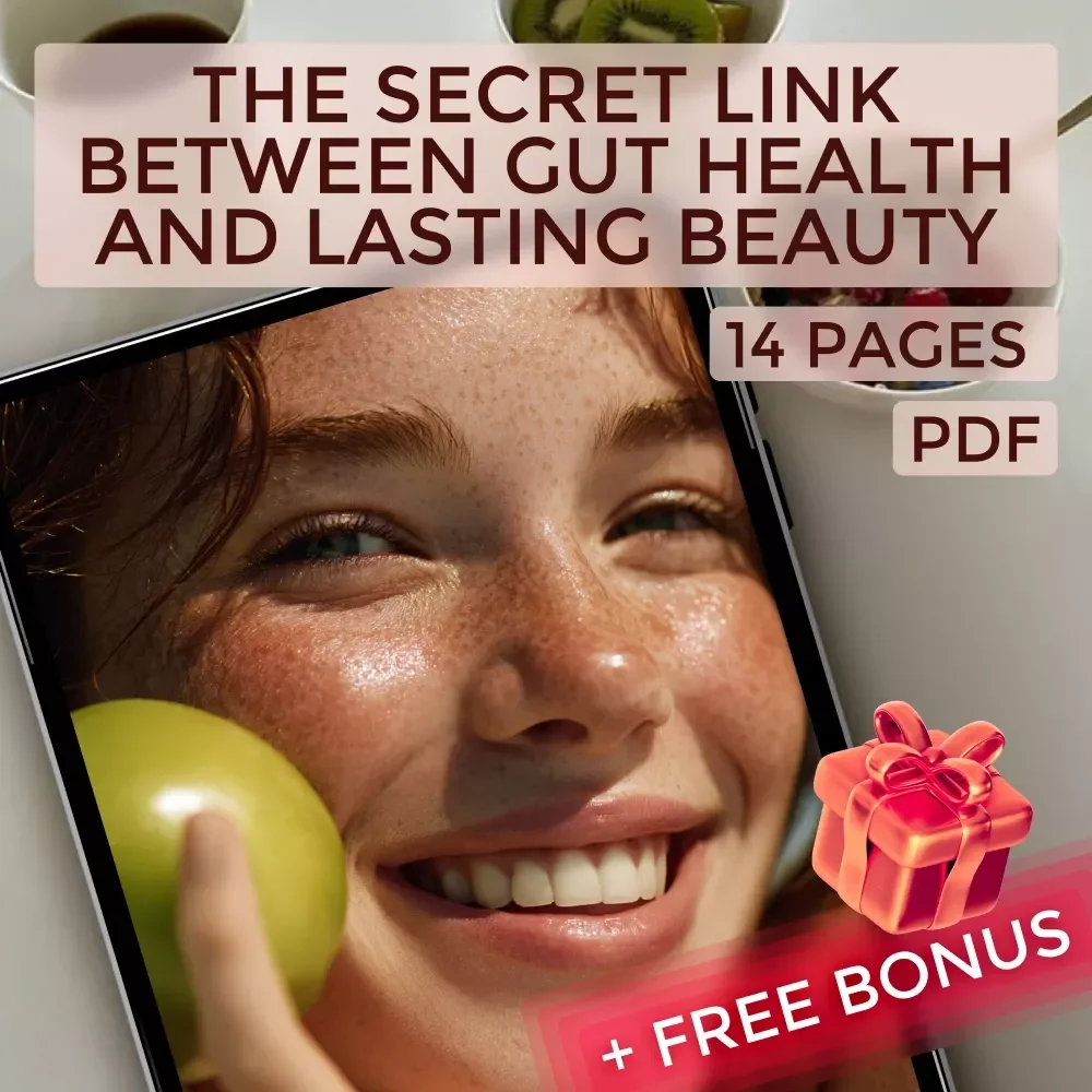 The Secret Link Between Gut Health and Lasting Beauty | Gut Health and Beauty Guide for Glowing Skin, eBook, Digital Wellness Reset