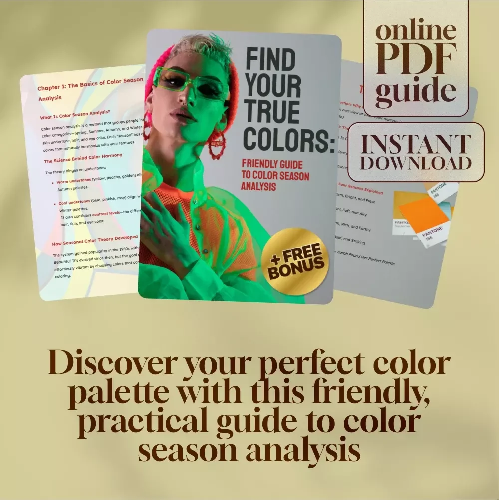 Find Your True Colors: A Friendly Guide to Color Season Analysis - Discover Your Perfect Palette with This Color Season Analysis eBook