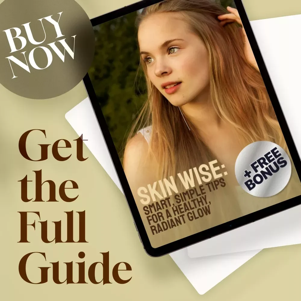 Skin Wise: Smart, Simple Tips for a Healthy, Radiant Glow – Digital Guide for Glowing Skin | Tips for Healthy Skin | Skincare eBook PDF