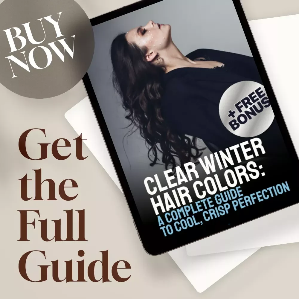 Clear Winter Hair Colors: A Complete Guide to Cool, Crisp Perfection - The Ultimate Clear Winter Hair Color Guide