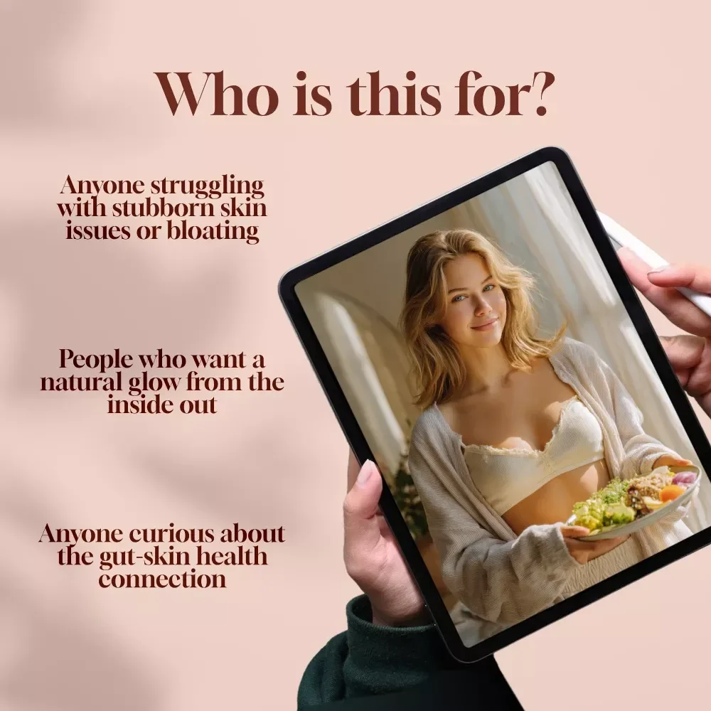 The Secret Link Between Gut Health and Lasting Beauty | Gut Health and Beauty Guide for Glowing Skin, eBook, Digital Wellness Reset