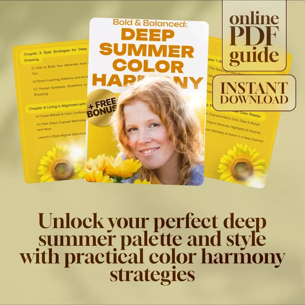 Bold & Balanced: Deep Summer Color Harmony Guide - Discover Your Perfect Deep Summer Palette & Style