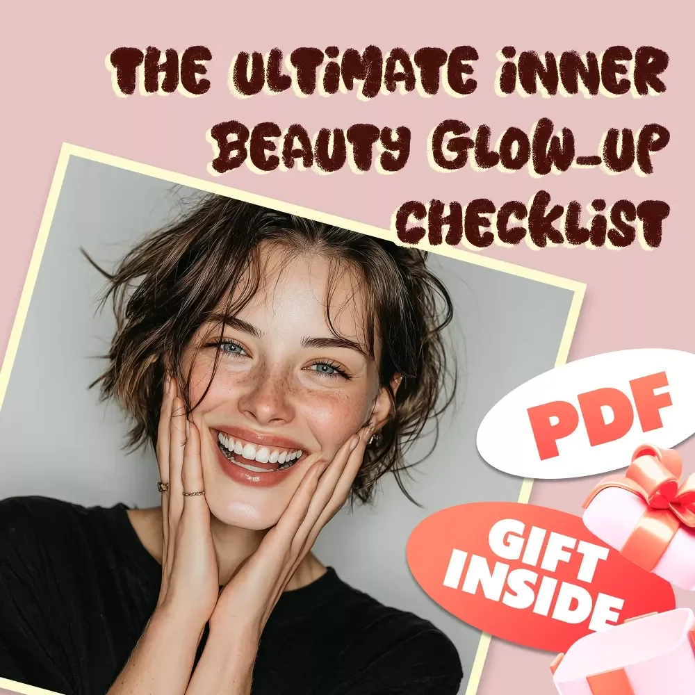 The Ultimate Inner Beauty Glow-Up Checklist | Self-Care Mindfulness Gratitude Affirmation Digital Download