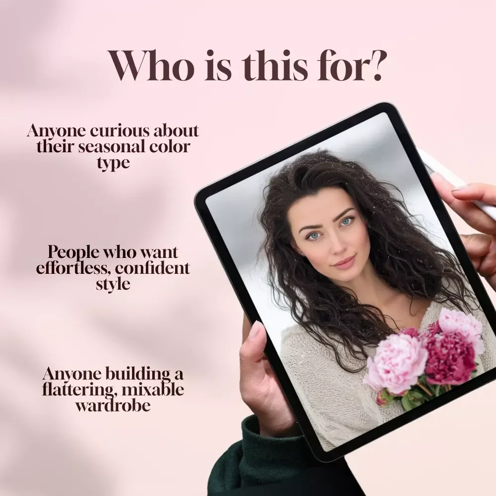 Your Warm Winter Color Guide | Warm Winter Color Analysis eBook | Seasonal Color Palette for Warm Winters | Style & Fashion Digital Download