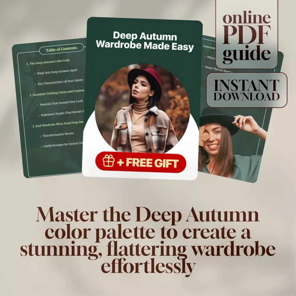 Deep Autumn Wardrobe Made Easy: Your Ultimate Guide to Deep Autumn Color Palette Clothing