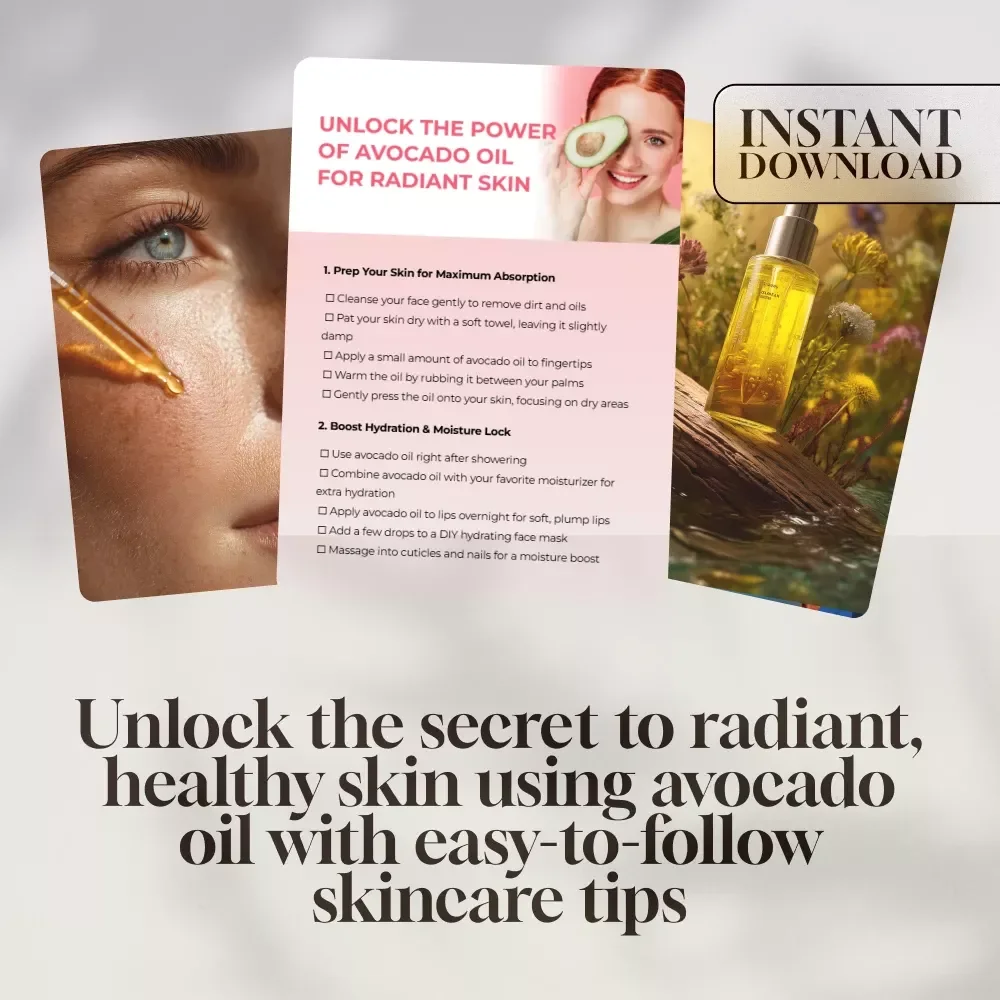Unlock the Power of Avocado Oil for Radiant Skin - A Complete Checklist for Skin Benefits