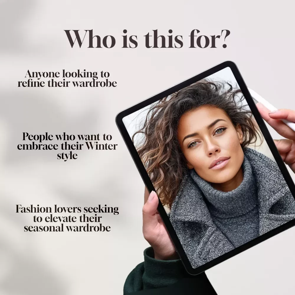 Winter Radiance: Unlock Your Bold, Cool & Confident Color Palette - Digital Guide for the Winter Season Color Palette