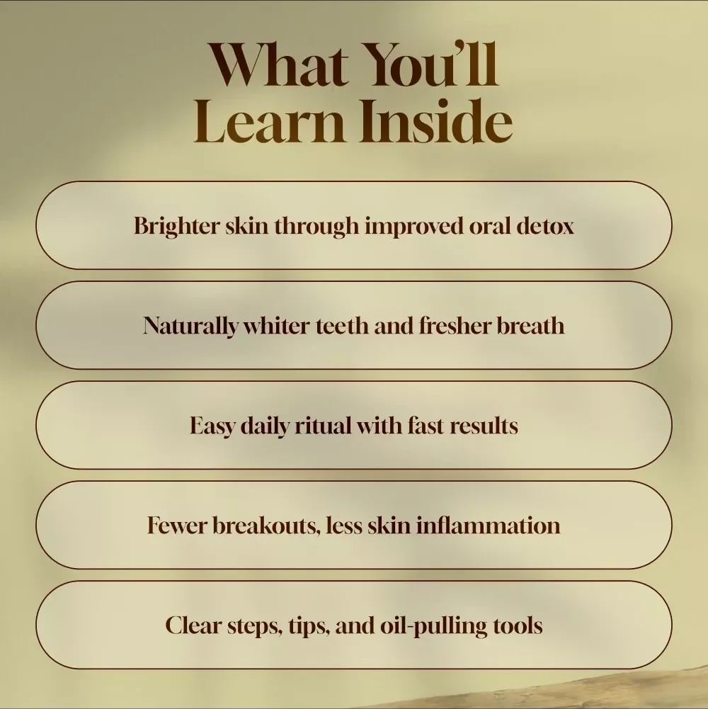 Discover the Oil Pulling Beauty Ritual That Transforms Your Skin and Smile | Guide for Natural Oil Pulling Beauty Benefits & Glow