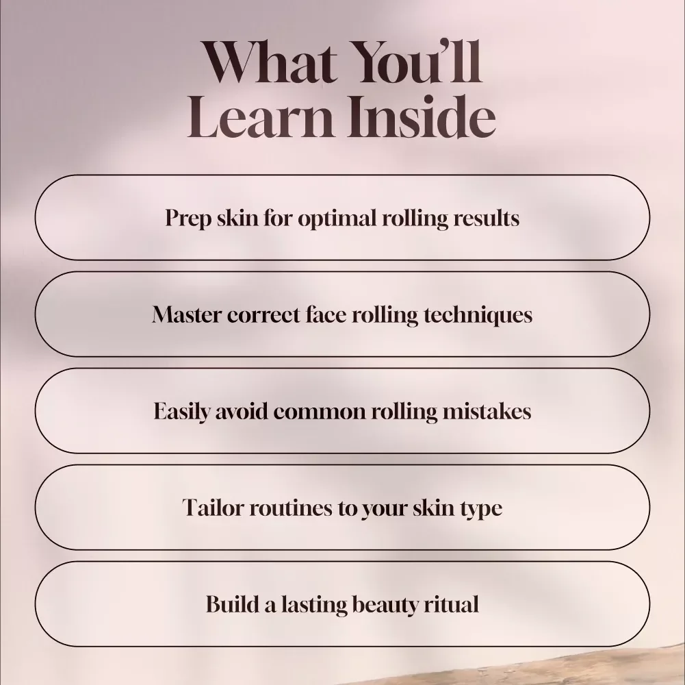 Glow Rolling: The Effortless Guide to Radiant Skin with Face Rollers | Digital Download Guide on How to Use Face Rollers for Glowing Skin, Self-Care & Beauty Rituals