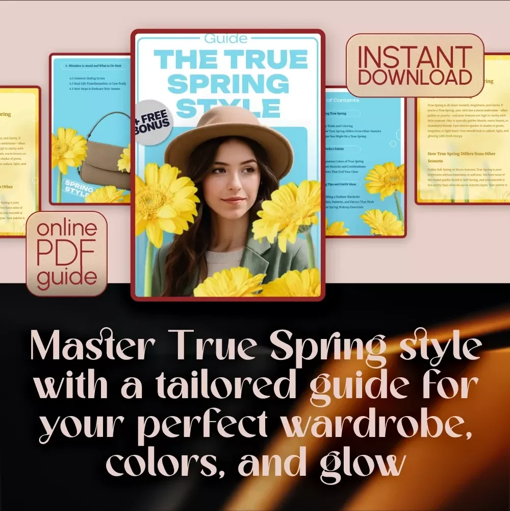 The True Spring Style Guide: Your Perfect Palette, Styling Tips, and Seasonal Transformation