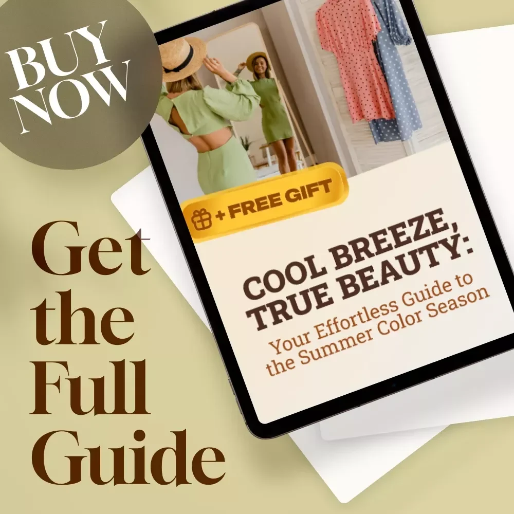 Cool Breeze, True Beauty: Your Effortless Guide to the Summer Color Season – A Digital Download Guide for Styling Your Best Summer Colors