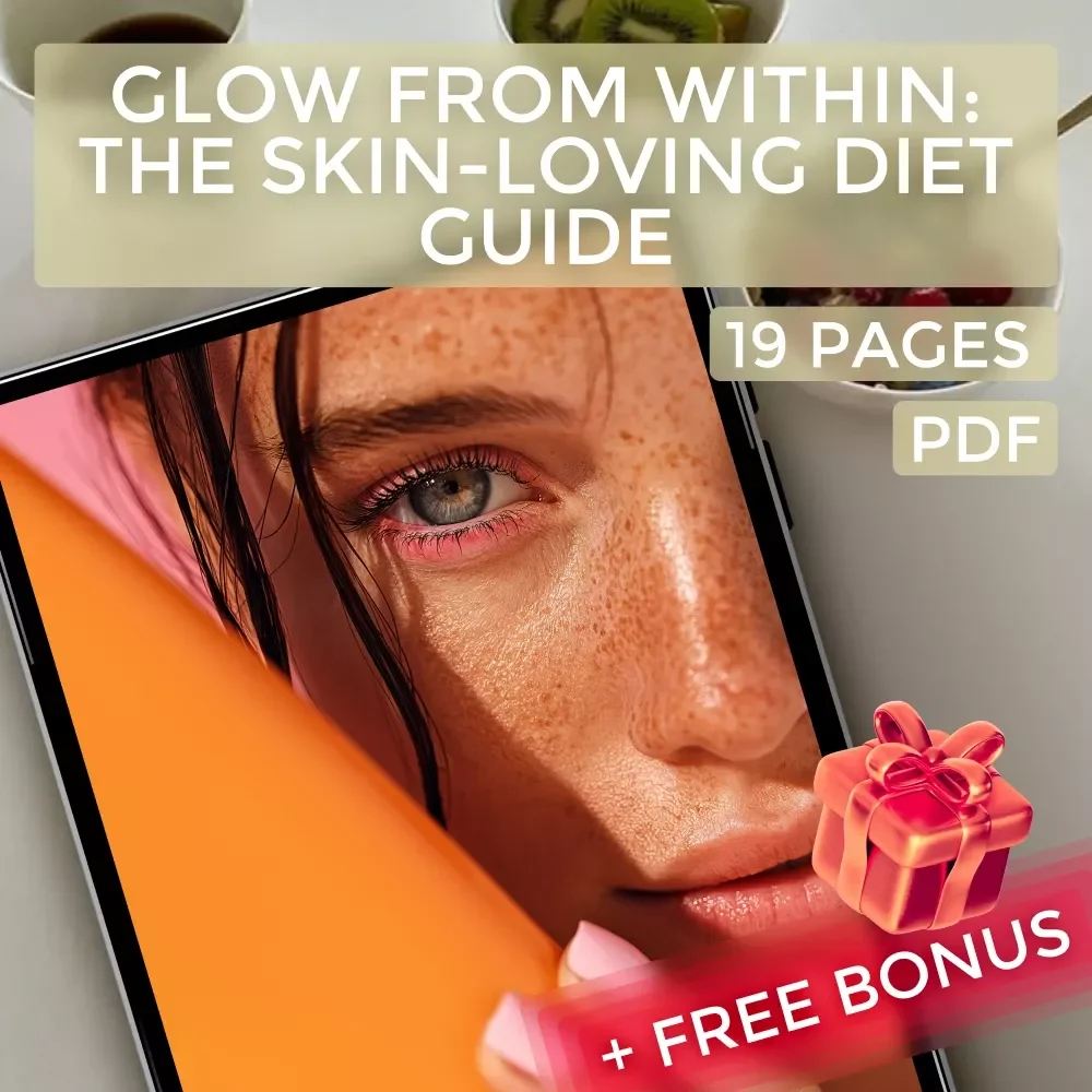 Glow From Within: The Skin-Loving Diet Guide | Healthy Diet for Glowing Skin eBook, Radiant Skin Nutrition Guide, Glowing Skin Meal Plan PDF